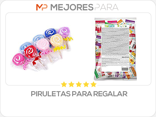 piruletas para regalar