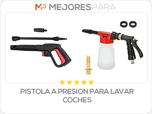 pistola a presion para lavar coches