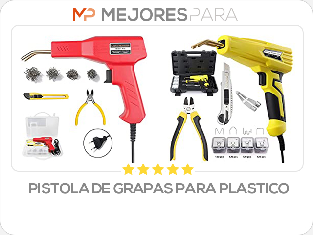 pistola de grapas para plastico