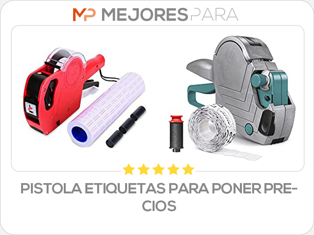 pistola etiquetas para poner precios