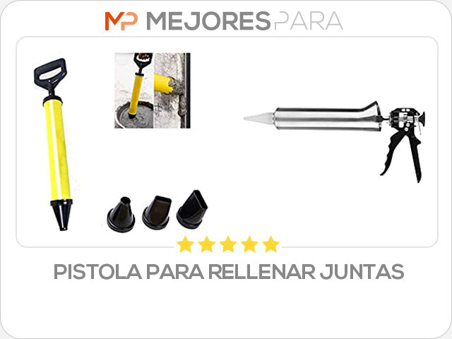 pistola para rellenar juntas