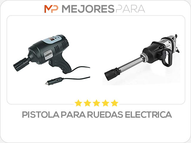 pistola para ruedas electrica