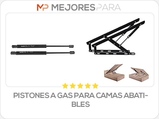 pistones a gas para camas abatibles