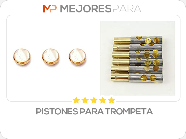 pistones para trompeta