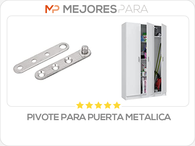 pivote para puerta metalica