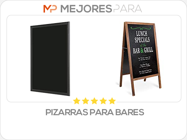 pizarras para bares