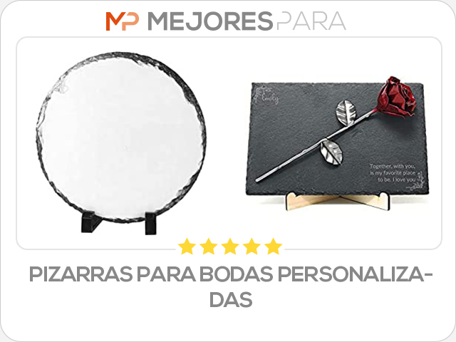 pizarras para bodas personalizadas