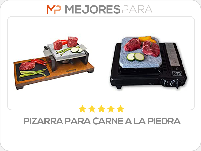 pizarra para carne a la piedra