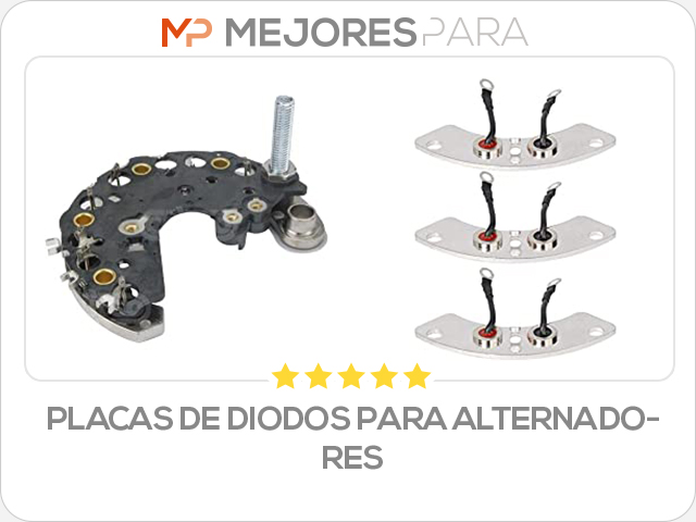 placas de diodos para alternadores