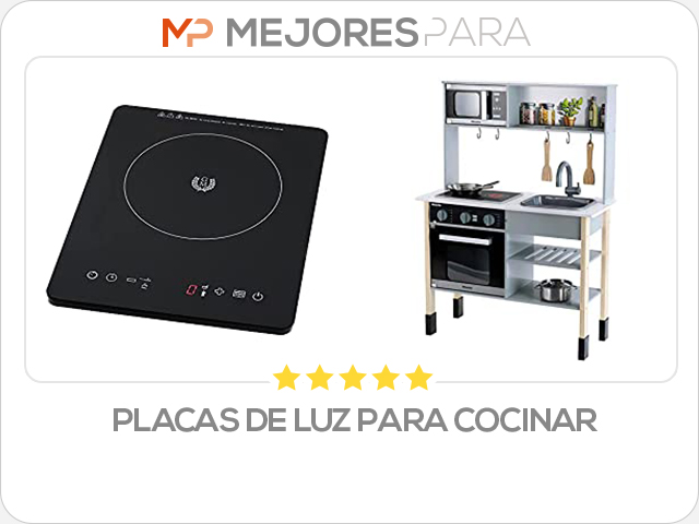 placas de luz para cocinar