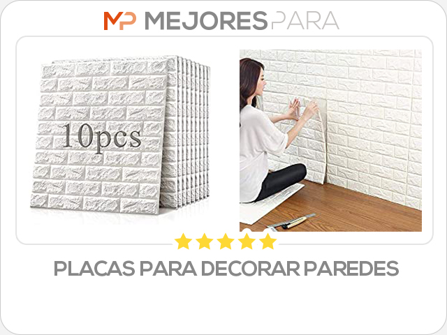 placas para decorar paredes