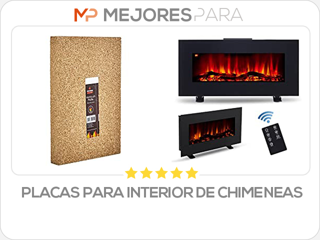 placas para interior de chimeneas