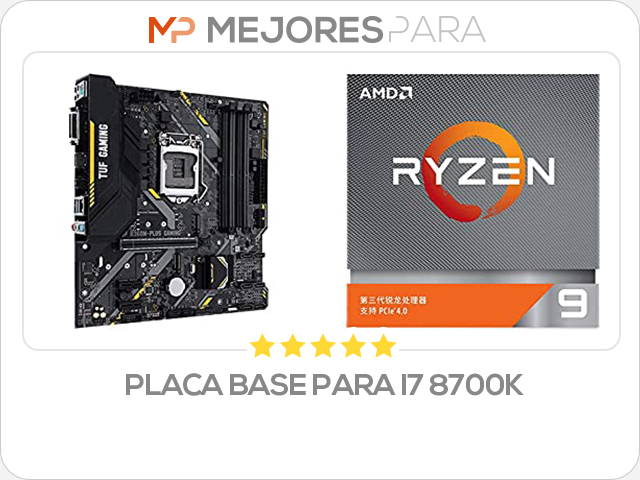 placa base para i7 8700k