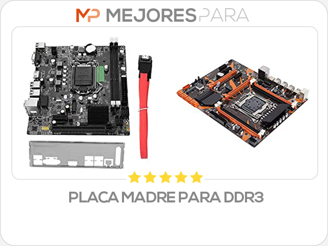 placa madre para ddr3