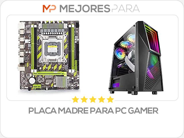 placa madre para pc gamer