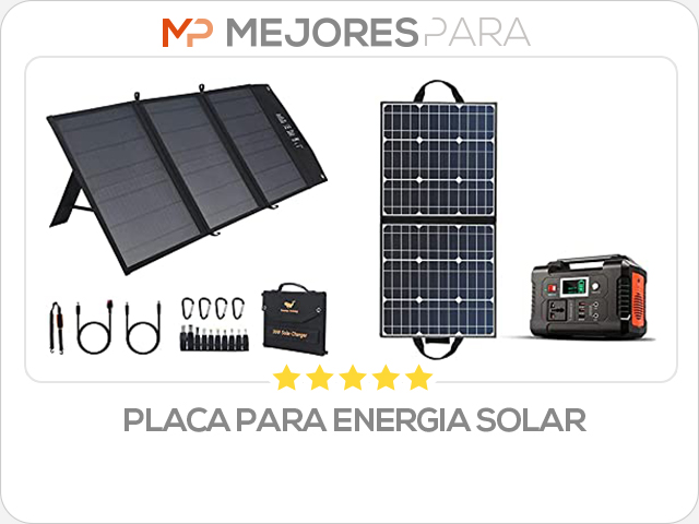 placa para energia solar