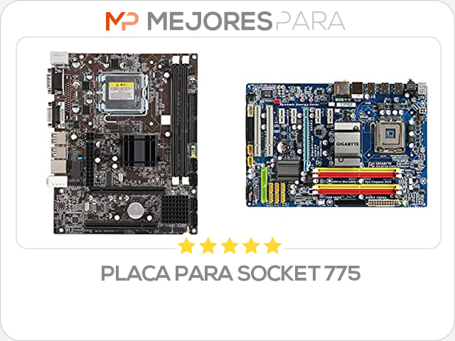 placa para socket 775