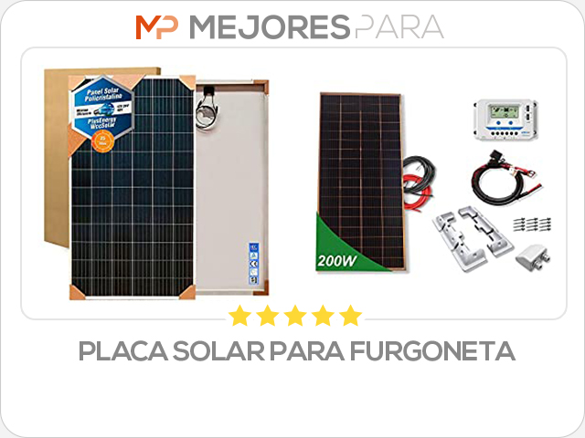 placa solar para furgoneta