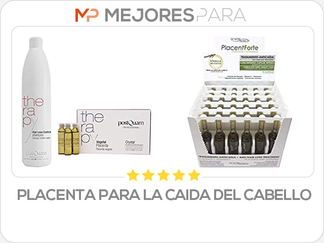 placenta para la caida del cabello