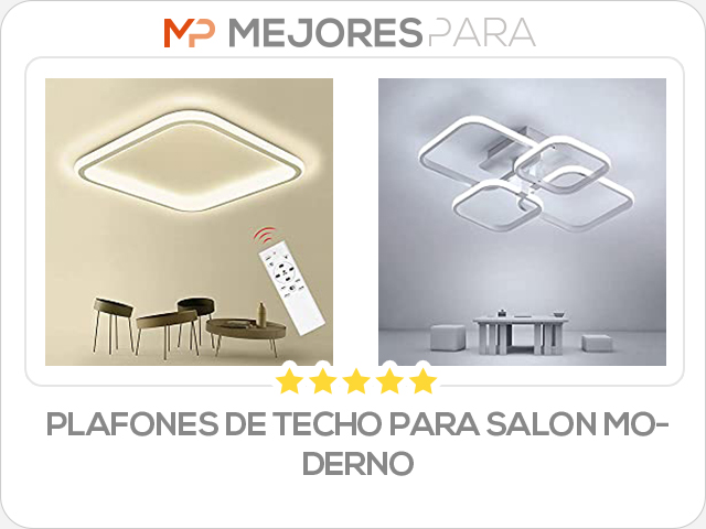 plafones de techo para salon moderno