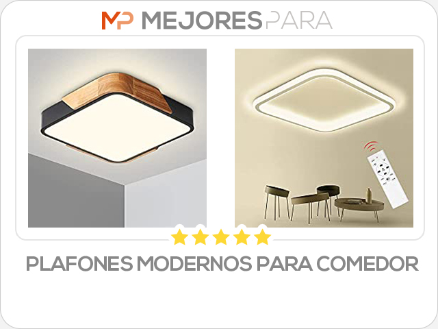 plafones modernos para comedor