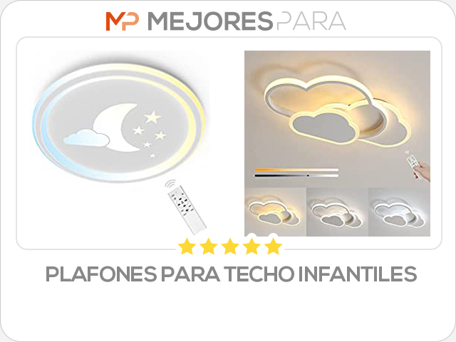 plafones para techo infantiles