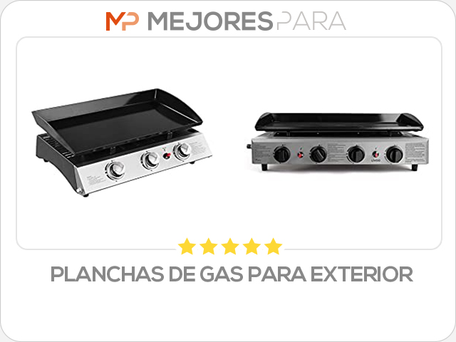 planchas de gas para exterior