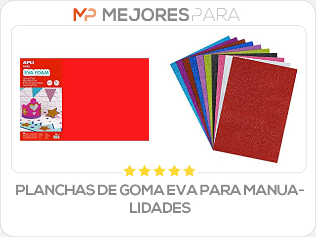 planchas de goma eva para manualidades