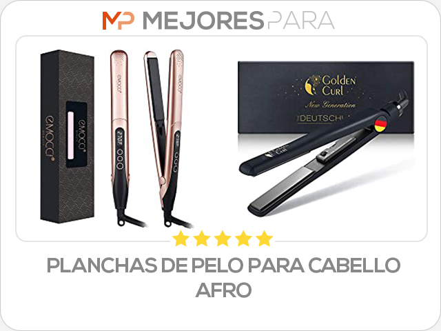 planchas de pelo para cabello afro