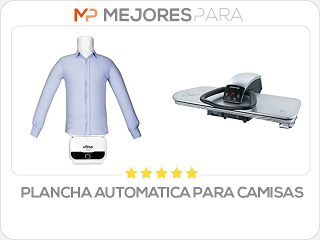 plancha automatica para camisas