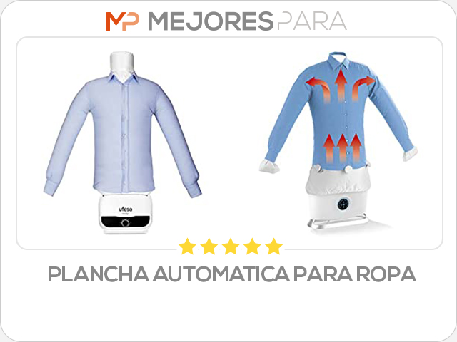 plancha automatica para ropa