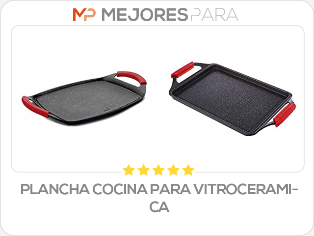 plancha cocina para vitroceramica