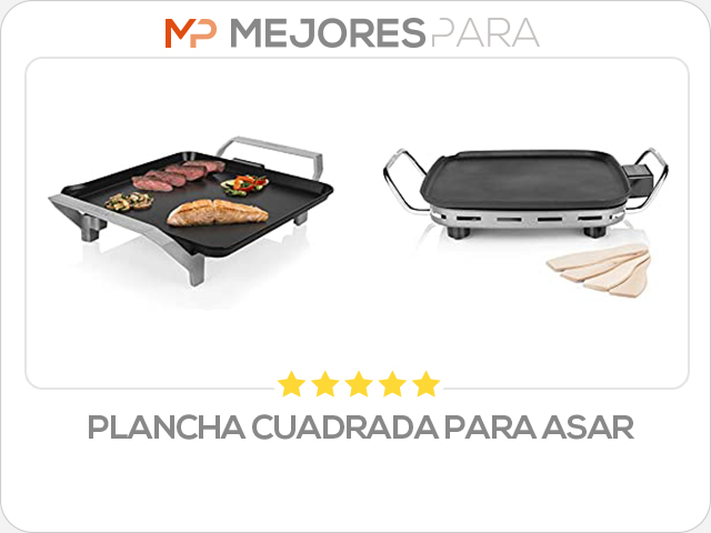 plancha cuadrada para asar