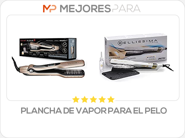 plancha de vapor para el pelo