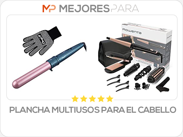 plancha multiusos para el cabello