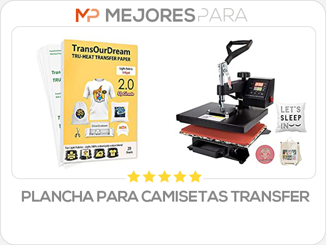 plancha para camisetas transfer