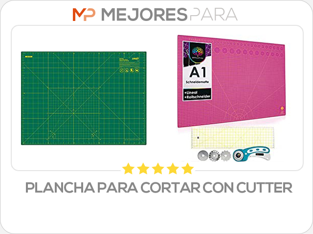 plancha para cortar con cutter