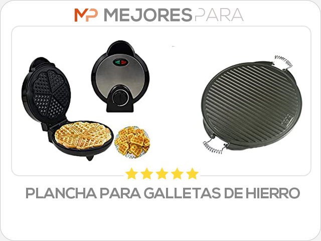 plancha para galletas de hierro