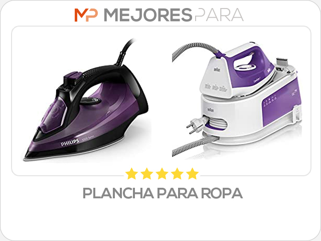 plancha para ropa