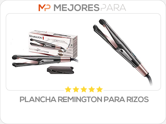 plancha remington para rizos