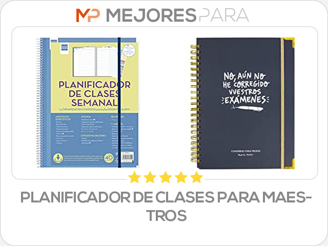 planificador de clases para maestros