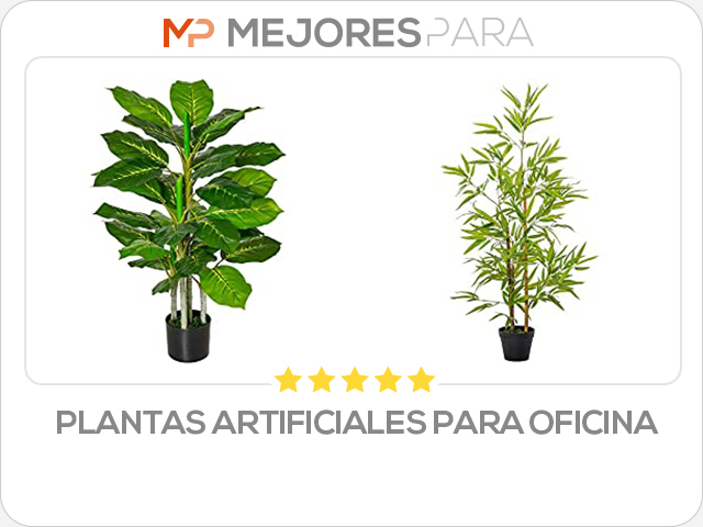 plantas artificiales para oficina