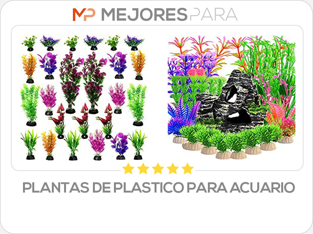 plantas de plastico para acuario