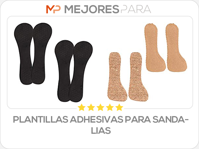 plantillas adhesivas para sandalias