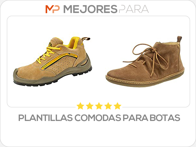 plantillas comodas para botas