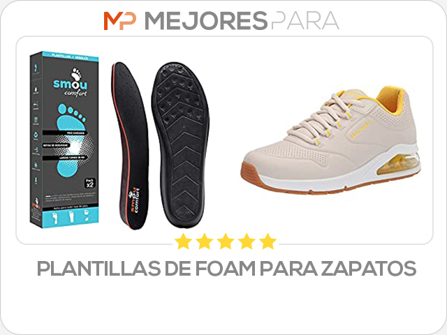 plantillas de foam para zapatos