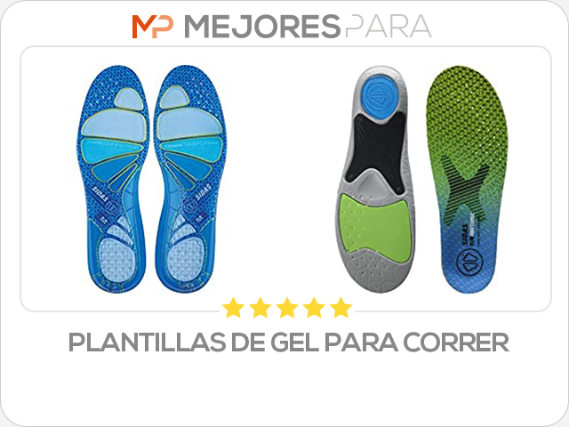 plantillas de gel para correr