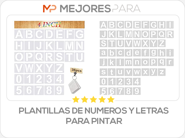 plantillas de numeros y letras para pintar