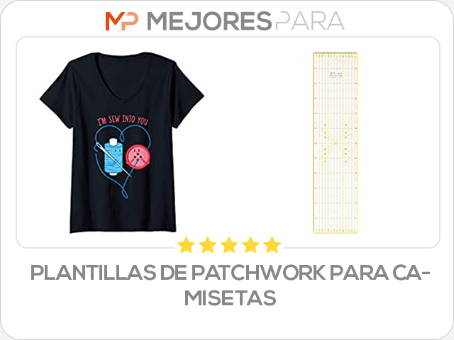 plantillas de patchwork para camisetas