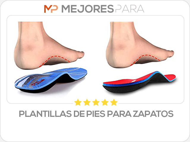 plantillas de pies para zapatos